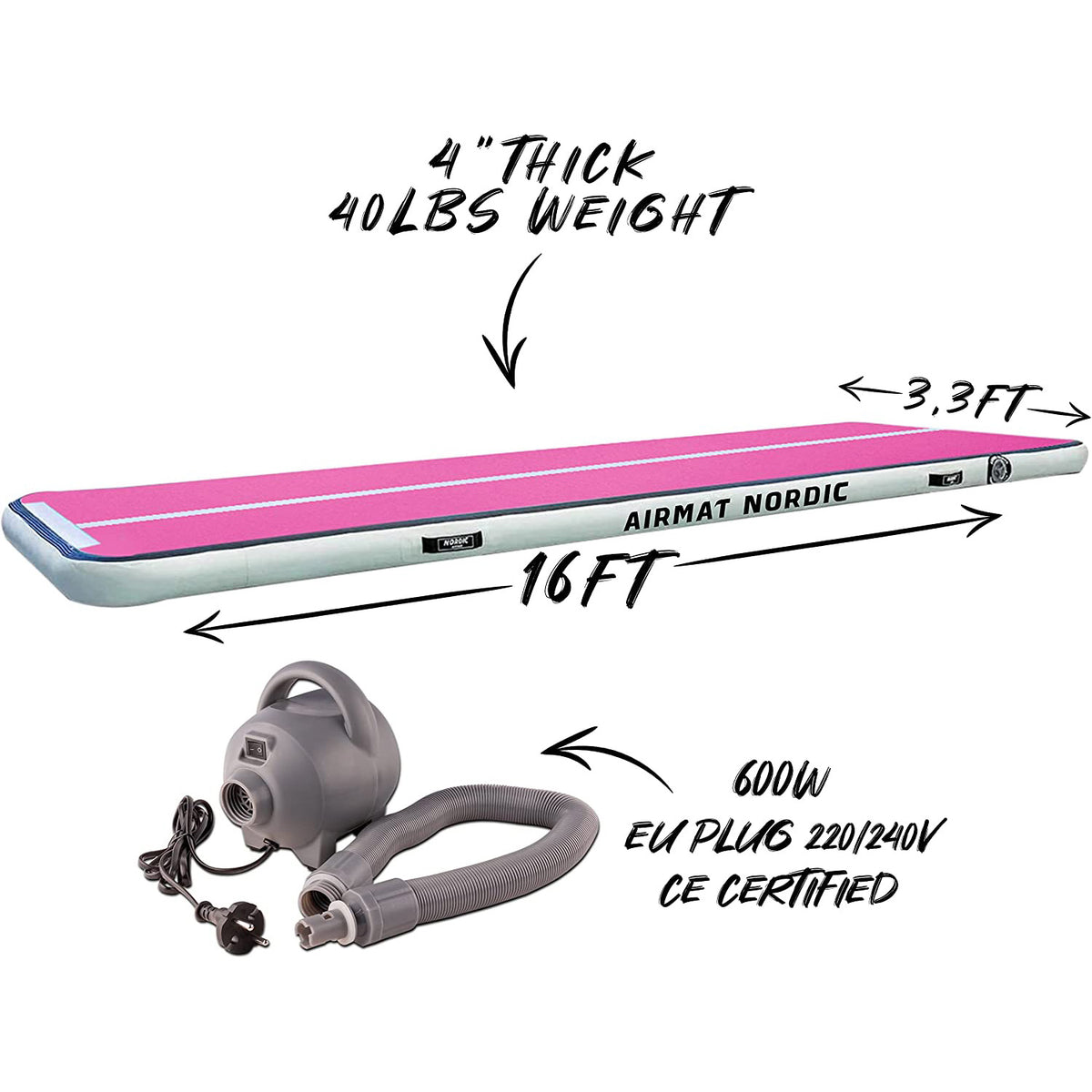 
              AirMat Nordic Air Track Home Special Edition